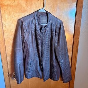 Maurice’s Brown Leather Jacket